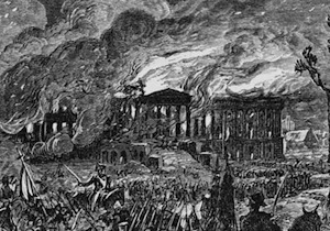Burning of Washington